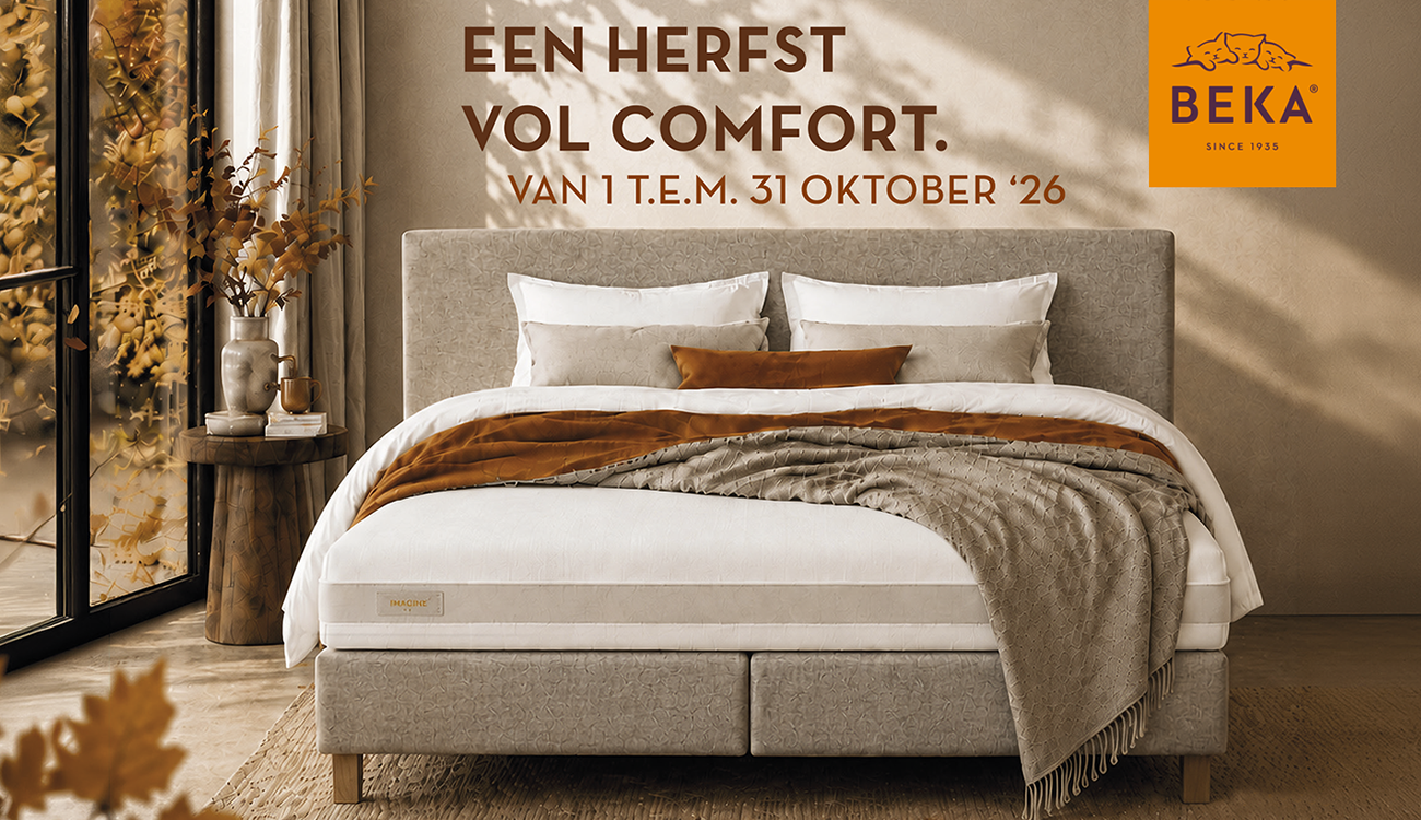Beka: een herfst vol comfort, van 1 t.e.m. 31 oktober 2026